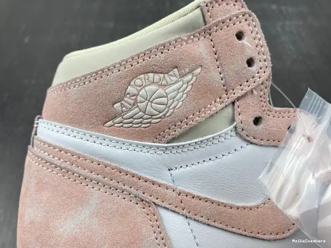 MaikeSneakers Pink Retro OG High FD2596-600 Jordan Air 1 Washed (Women's) 0405